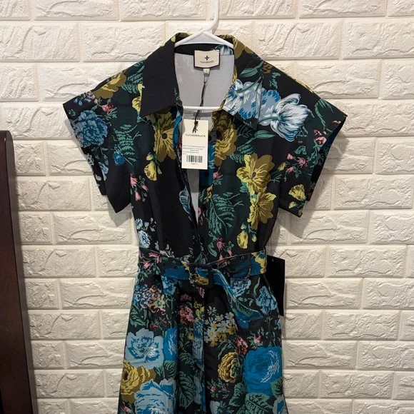 Tuckernuck Black Floral Maxi Dress - Picture 4 of 6